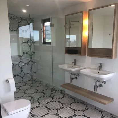 Bathroom renovation plumbing